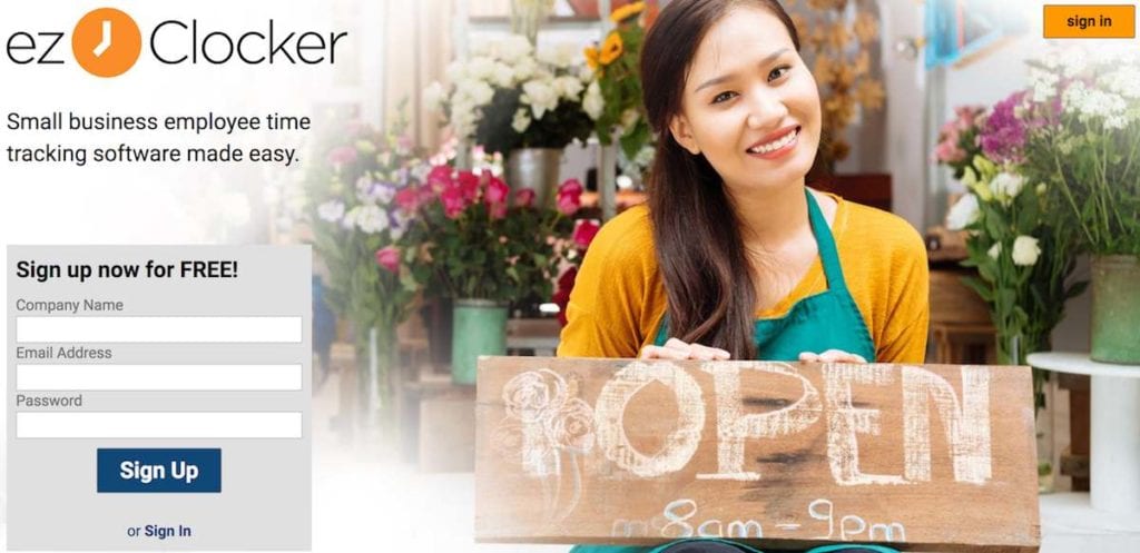 ezClocker best time tracking app for android