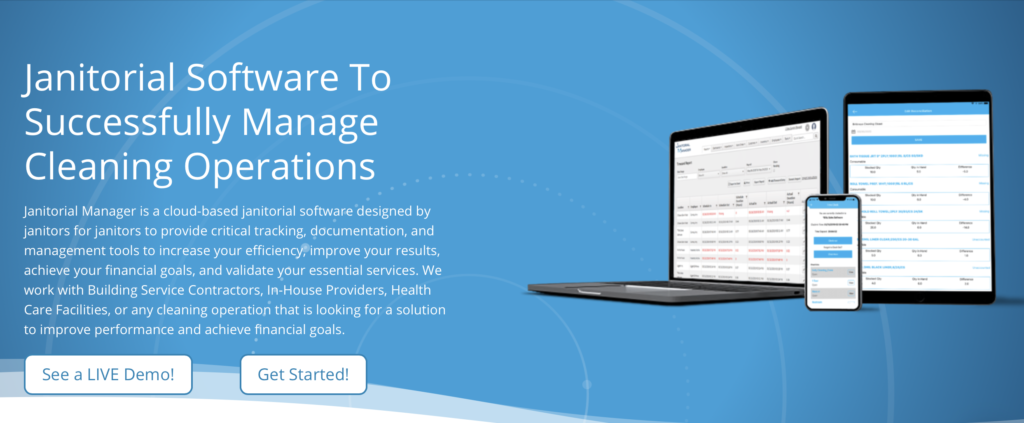 janitorial manager cleaning app