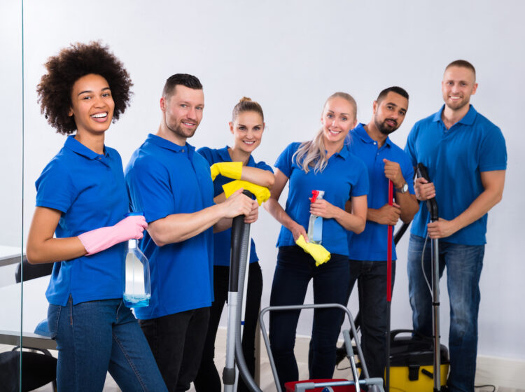 training cleaning staff