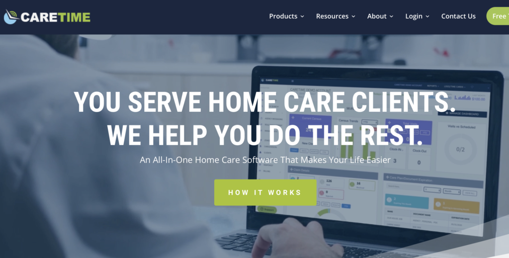 Caretime software