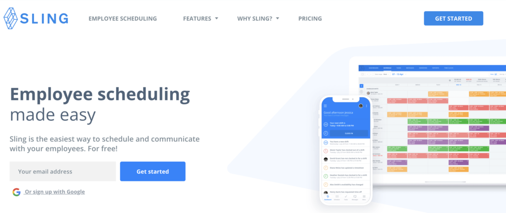 Sling best scheduling app